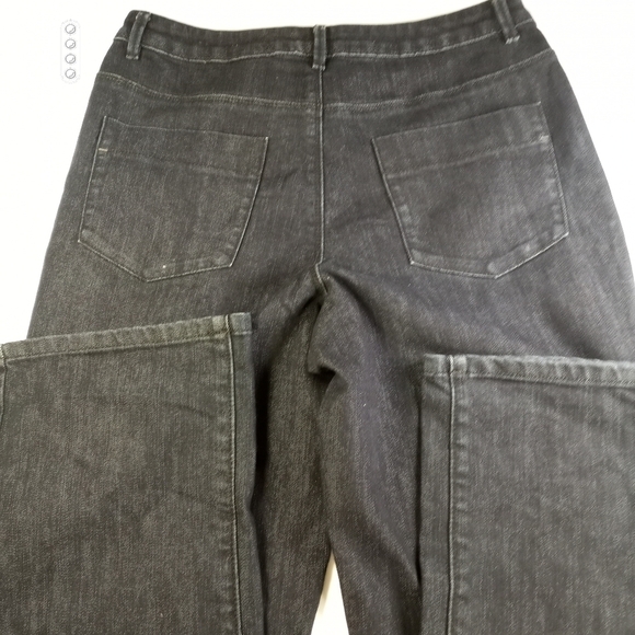 Coldwater creek dark blue denim jeans women's size 4 - Picture 3 of 4